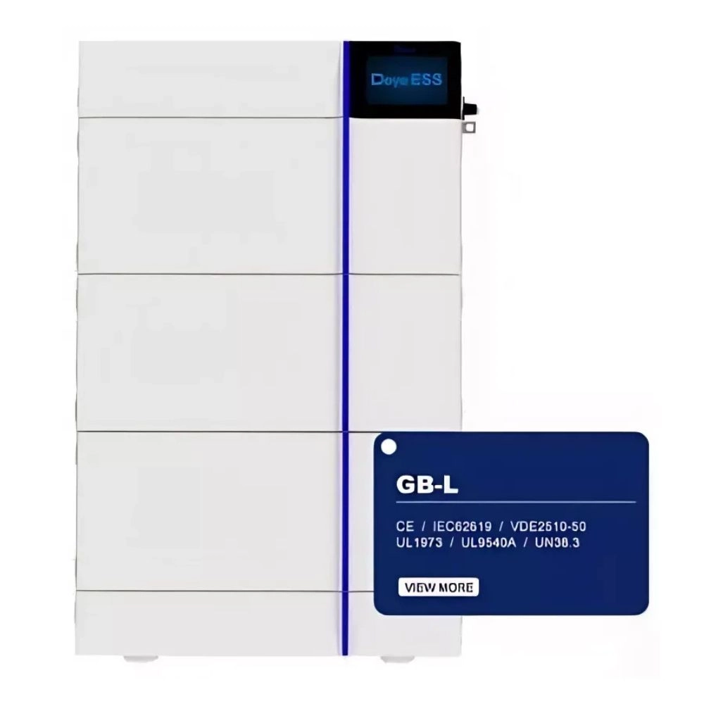 Deye GB-L PRO Modular Battery Module: 102.4V 40AH - 4.09KWH/PC Battery capacity 8.18~24.56kW